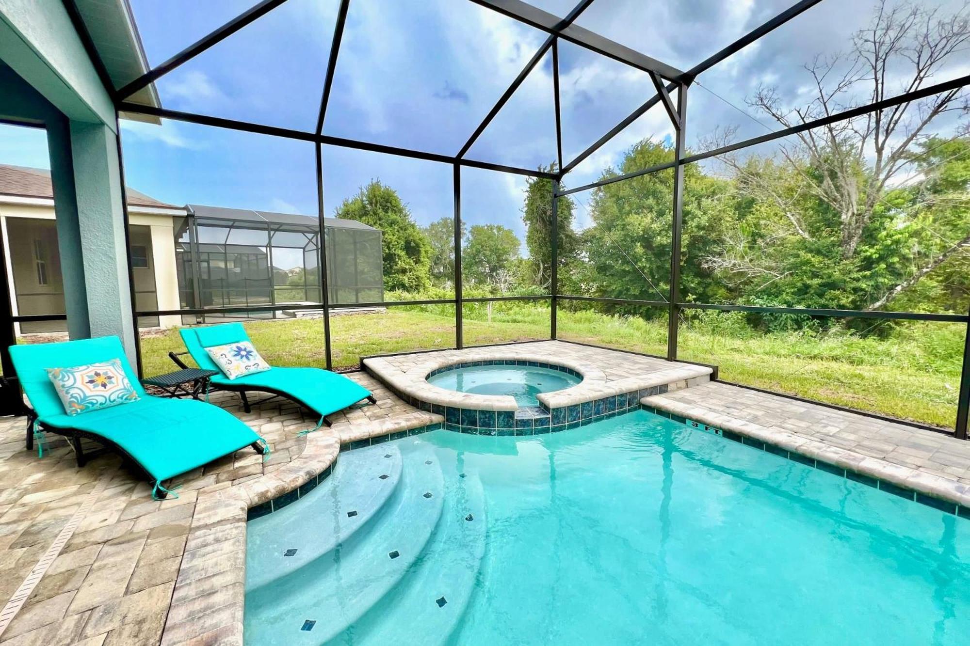 Stunning Rare Lake Front 7Br Holiday Home - Sleeps 14 - Pool, Hot Tub, & Games! Orlando Extérieur photo